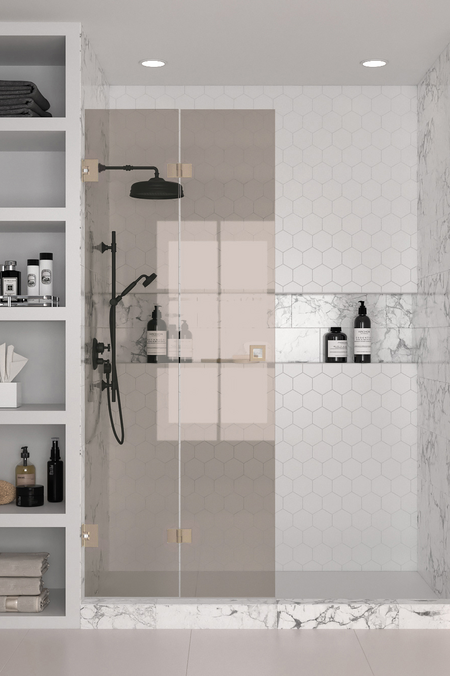 Folding shower screen Vetro 513