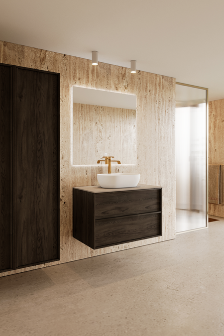 Allaskaluste ovaalilla malja-altaalla Casa H12