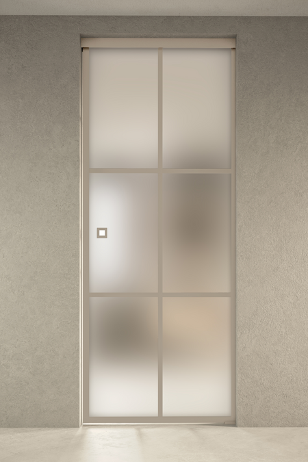 Pocket door med Soft closing-mekanism Inne P1P Paris