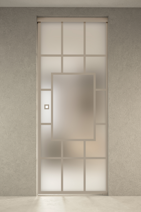 Pocket door med Soft closing-mekanism Inne P1S Shanghai