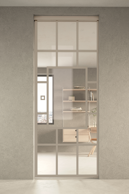 pocket door with soft closing mechanism Inne P1S Shanghai