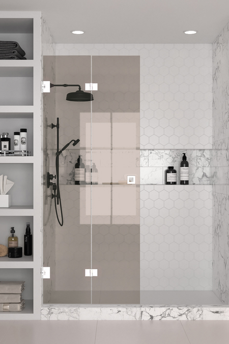 Folding shower screen Vetro 513