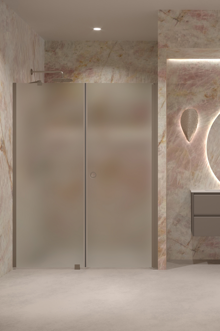 Tilanjakaja kiinteällä seinällä ja kääntyvällä ovella Forma 317