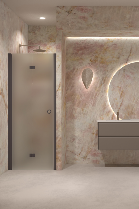 Taittuva suihkuovi magneettilukituksella Forma 383