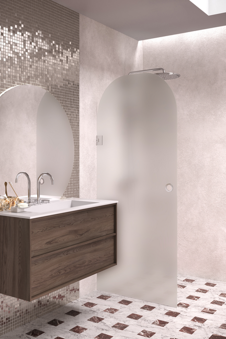 Arched hinged door Vetro 519
