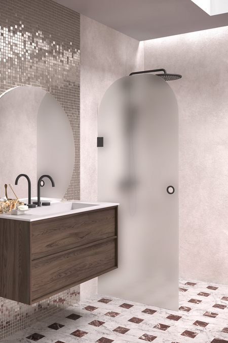 Arched hinged door Vetro 519